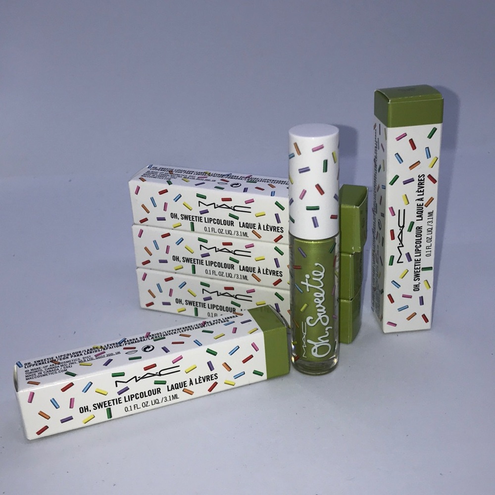 MAC Cosmetics Ltd Ed Oh Sweetie KeyLime Trifle Lip Fun Color + Special Bundle Of